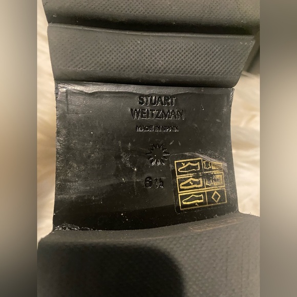 Stuart Weitzman 5050 Lift Woven Bootie - Picture 7 of 9